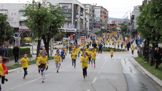 Në Gjilan shënohet Dita Olimpike me fëmijët e pavarësisë së Kosovës