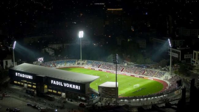 Stadiumi “Fadil Vokrri” në ballinën e UEFA-s