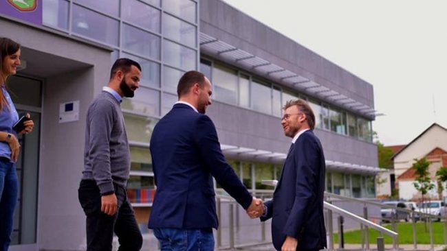 Ambasadori i Norvegjisë në Kosovë Per Strand Sjaastad, viziton komunën e Kamenicës
