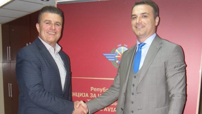 Drejtori Berisha qëndroi për vizitë në Autoritetin e Aviacionit Civil të Maqedonisë së Veriut