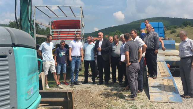 Ka filluar realizimi i projektit të kanalizimit në fshatin Ballancë