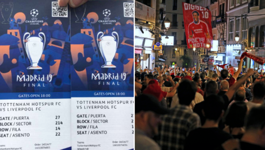 Fansi i Liverpoolit e shet biletën e finales, fiton 10,000 euro në dorë