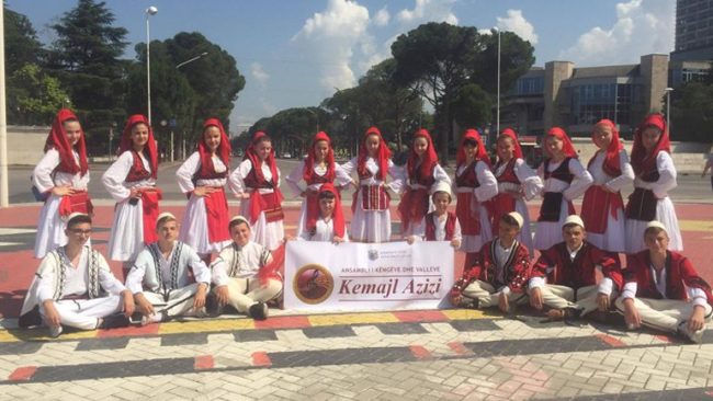 AKV “Kemajl Azizi” merr çmimin e tretë për interpretim të valles në Tiranë