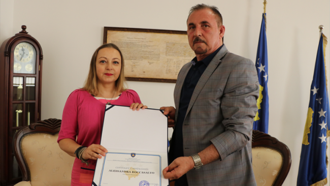 Ministri Mustafa priti në takim lamtumirës përfaqësuesen e UNDP-së në Kosovë