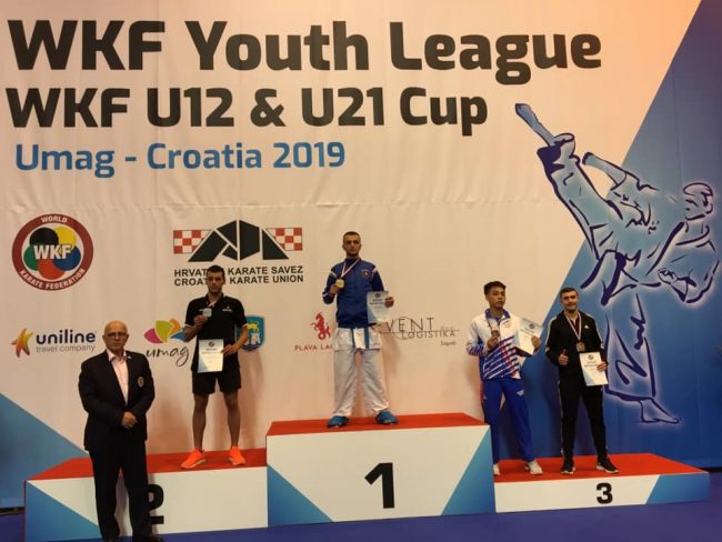 Benjamin Shabani eliminon kundërshtarët bindshëm, shpallet kampion i Kupës së Botës në karate