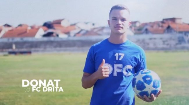Drita transferon talentin Donat Hasanaj