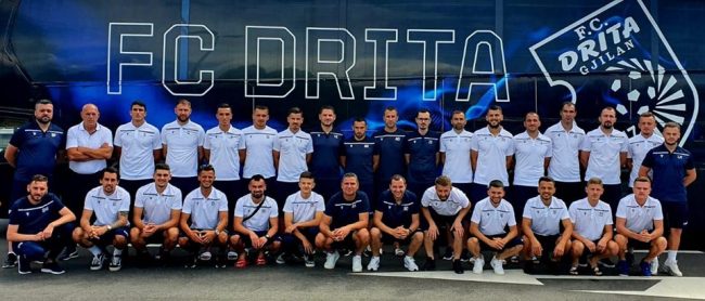 Kf.Drita në Bullgari për fazën e dytë përgatitore