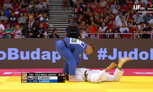 Akil Gjakova fiton medaljen e artë, mposht xhudistin rus