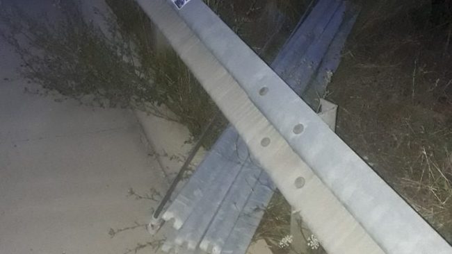 Arrestohet në flagrancë personi i dyshuar për vjedhje të mbrojtësve anësorë në autostradë