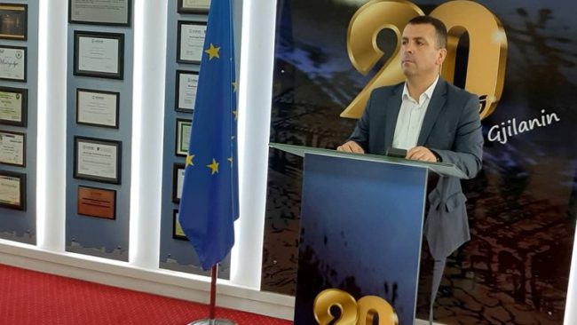 Jerliu: Në Gjilan po ndërtohet njëri nga tregjet me të mira në rajon