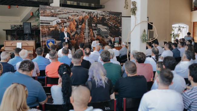 U mbajt ceremonia e përzgjedhjes së projektit ideor për ndërtimin e bulevardit në Kamenicë