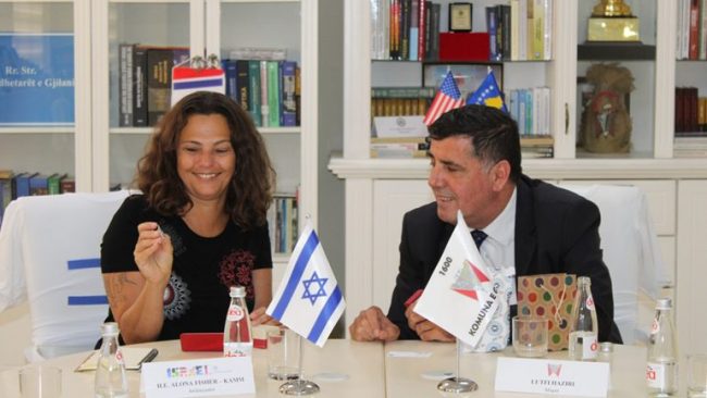 Kryetari Haziri ka pritur ambasadoren e Izraelit në Beograd, është konfirmuar bashkëpunimi në fushën e agro-biznesit