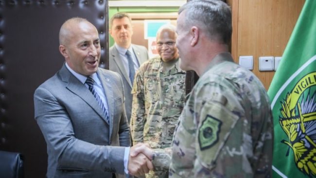 Kryeministri Haradinaj takoi Gjeneralin Tod D. Wolters