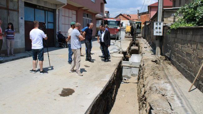 Haziri: Me realizimin e programeve infrastrukturore në lagjen “Arbëria”, po i ua bëjmë jetën e dinjitetshme qytetarëve