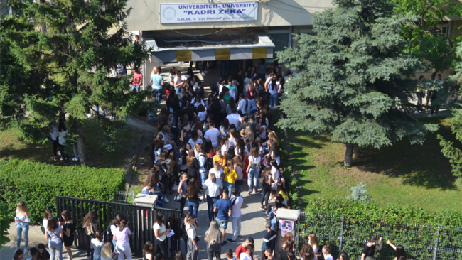 Kanë filluar provimet pranuese në Universitetin “Kadri Zeka”