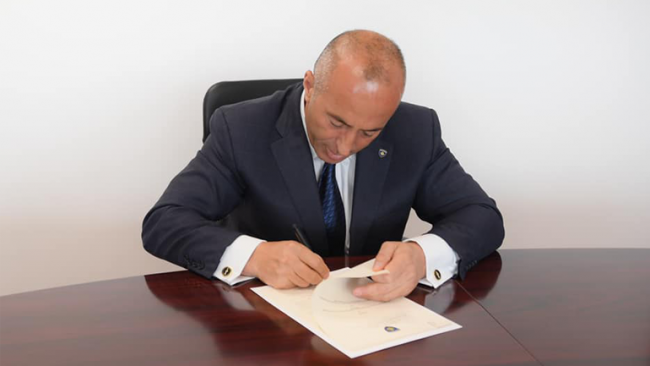 Haradinaj kërkon nga Gjykata Kushtetuese interpretim të aktit të dorëheqjes së tij