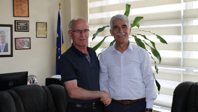 Kryetari i Gjykatës Ramiz Azizi ka pritur në takim Recep Gunduz