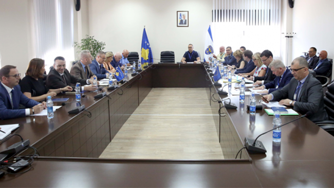 elegacioni i ekspertëve kundër terrorizmit i BE-së viziton Policinë e Kosovës