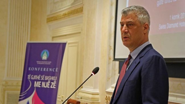Presidenti Thaçi: Krimet makabre në Kosovë i ka kryer sistematikisht shteti i Serbisë