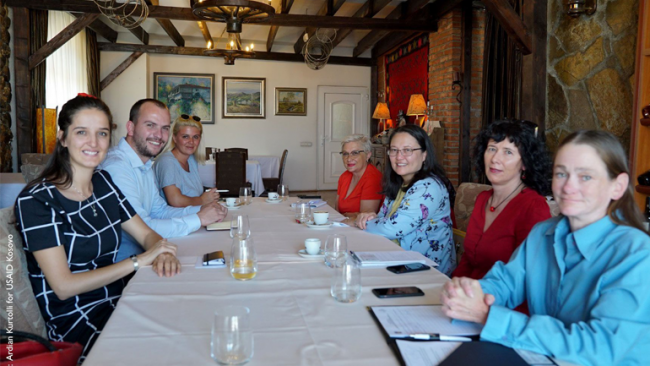 Kryetari Kastrati takon drejtoreshën e USAID Kosovo, Lisa Magno