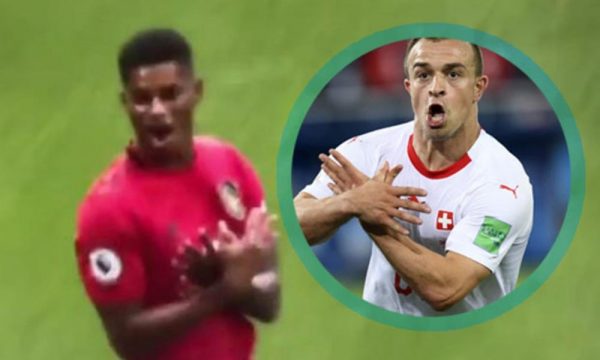 Futbollisti i Manchesterit festoi golin me shqiponjë, reagojnë serbët