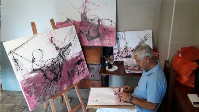 Avni Behluli pjesëmarrës në Koloninë e Artit “Sjenica 2019”