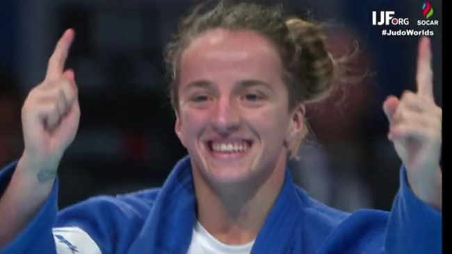 Distria Krasniqi fiton medaljen e bronztë në Botëror
