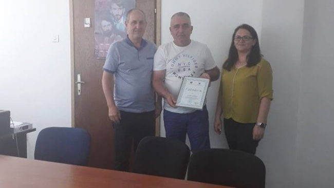 Falënderohet mërgimtari për kontributin e dhënë në fushën e shëndetësisë