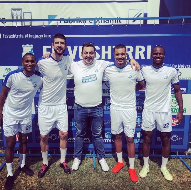 Kf.Vushtrria prezanton katër futbollistë brazilian