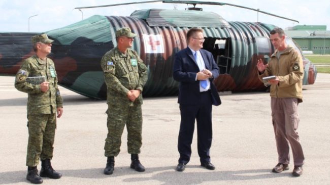 Ambasadori i Britanisë së Madhe vizitoi Qendrën e Trajnimit për Kërkim Shpëtim të FSK-së