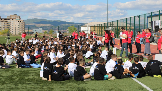 Për herë të parë në Gjilan, zhvillohet aktiviteti sportiv “Kids Athletics” në kuadër të “Java Europiane e Sportit”
