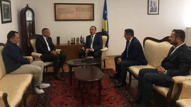 Ministri i Punëve të Brendshme takoi Kryetarin e komunës së Bujanocit