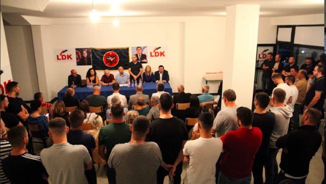 LDK: Deremahalla e Gjilanit konfirmon mobilizimin e jashtëzakonshëm të LDK’së për zgjedhjet e 6 tetorit