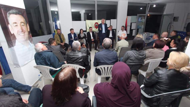 “Dheu i Bardhë” mirëpret kandidatët për deputetë të PDK-së
