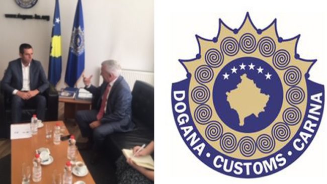 Ambasadori i Shqipërisë vizitoi Doganën