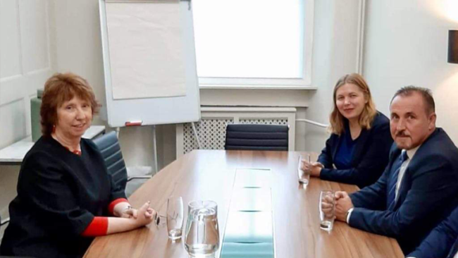 Ministri Mustafa u takua me Baroneshën Catherine Ashton
