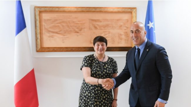 Kryeministri në detyrë priti në takim njohës Ambasadoren e re të Francës