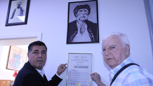 Kryetari Haziri pret në takim veprimtarin dhe kryengritësin për të drejtat e shqiptarëve, Ibrahim Arifi