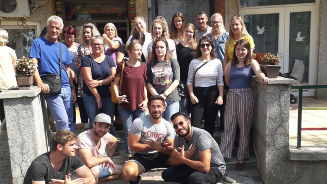 Një delegacion i Universitetit të Cyrih, viziton institucionin parashkollor “Integj”
