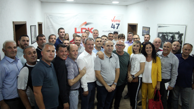 LDK e Gjilanit themelon 42 nënshtabe