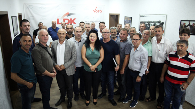 Mehmeti: Mobilizimi i LDK së Gjilanit në mbështetje të Vjosa Osmanit dhe ekipit të madh, shembull për Kosovën