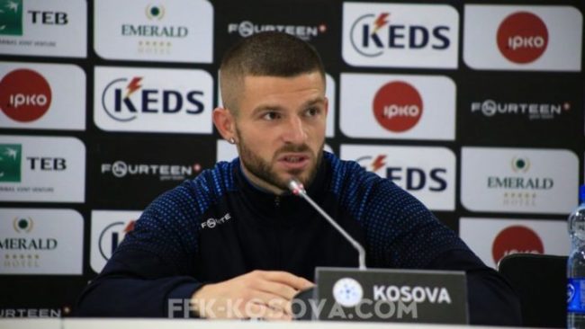 Valon Berisha ka disa fjalë për ndeshjen me Malin e Zi