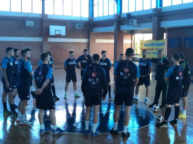 Kosova e futsallit po përgatitet për rrethin e dytë kualifikues të Botërorit
