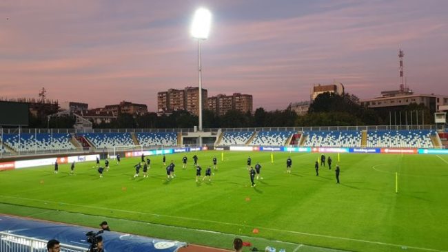Kosova zhvillon seancë stërvitore në “Fadil Vokrri”