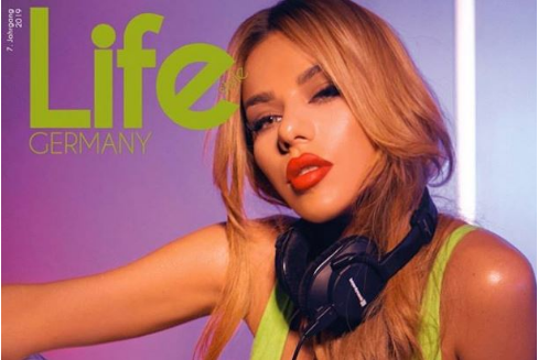 Artistja e parë shqiptare në ballinën e revistës së njohur gjermane