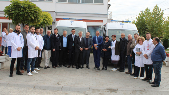 Shërbimi i urgjencës në Gjilan bëhet me dy autoambulanca të reja