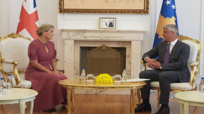 Presidenti Thaçi e Kontesha e Ueseksit flasin për të mbijetuarit e dhunës seksuale