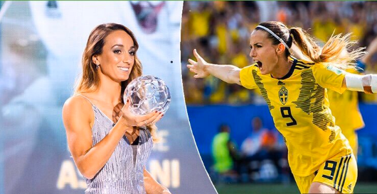 Kosovare Asllani zgjedhet sulmuesja e vitit në Suedi