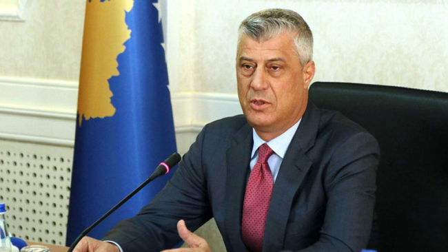 Presidenti Thaçi: Kosova e gatshme që menjëherë ta ndihmojë Turqinë