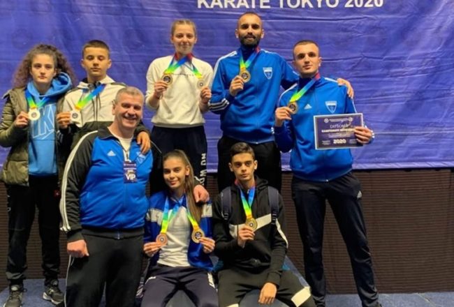 Drita – shtëpia e kampionëve, karateistët gjilanas shkëlqejnë në Kampionatin Shtetëror të Karatesë 2020